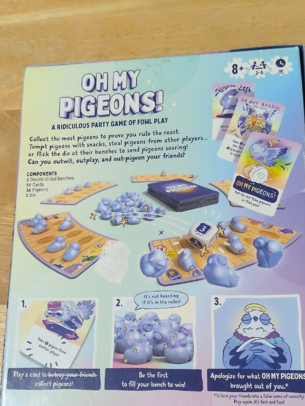 Oh My Pigeons! Party Game - Picture 4 of 6